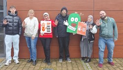 ... und die Kolleginnen und Kollegen der Schulkindbetreuung Waldgeister.