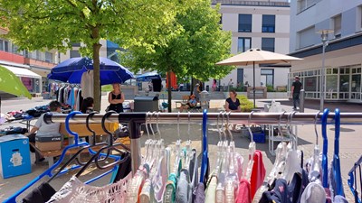 Flohmarkt in der Alten Linde.