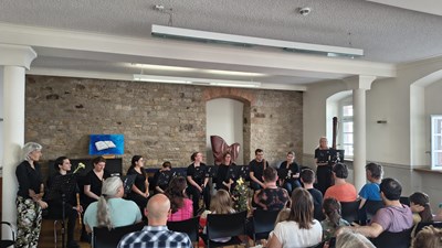 Musikalische Lesung „Fairy Queen“ im Haus der Musik.