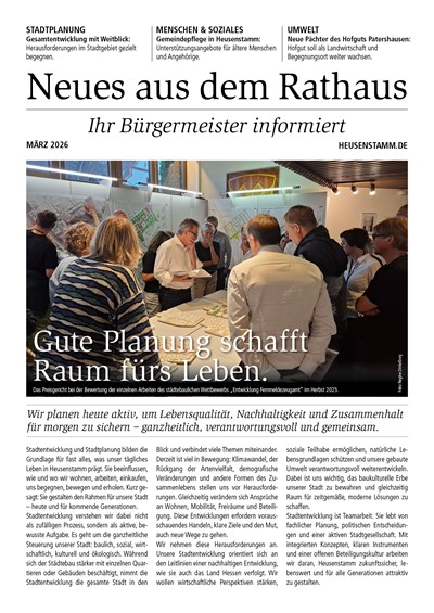Titelseite der aktuellen Ausgabe.