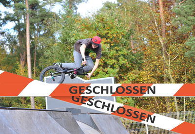 Fotomontage: Skateanlage Heusenstamm