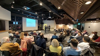 Bürgerdialog „Fernmeldezeugamt“ am 7. November im Rathaus-Sitzungssaal.