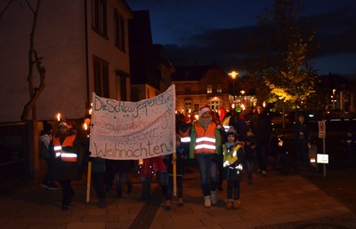 Unser jährliches Lichterfest.