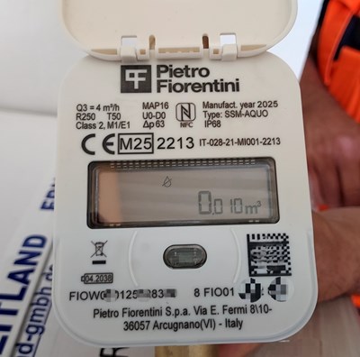 So werden die neuen Funkwasserzähler aussehen.