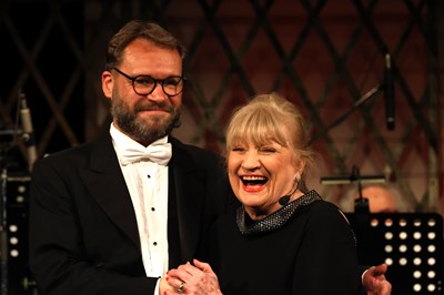 Veranstalter Thorsten Wszolek und Margit Sponheimer.