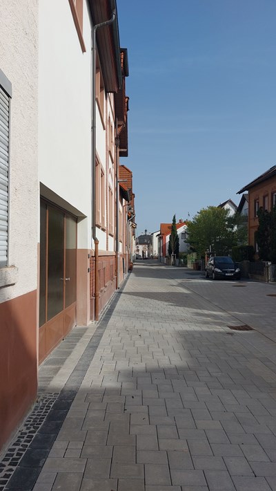 Blick auf den Torbau.