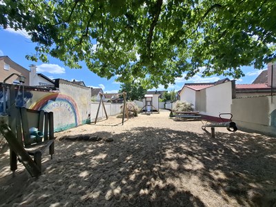Der Spielplatz in der Schefflerstraße.