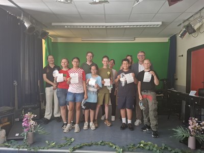 Das Gewinner-Team der Adolf-Reichwein-Schule. 