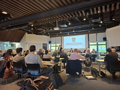 Konstituierende Sitzung der Stadtverordnetenversammlung am 22. April 2026.