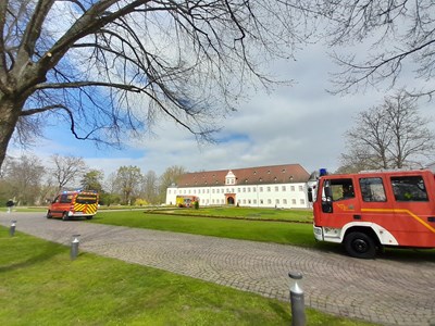 Feuerwehreinsatz im Rathaus