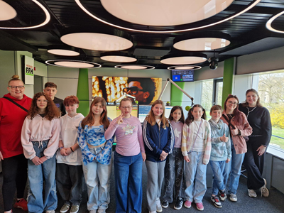 Besuch bei Hit Radio FFH.