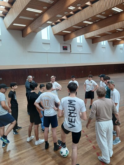 Jugendfußballturnier.