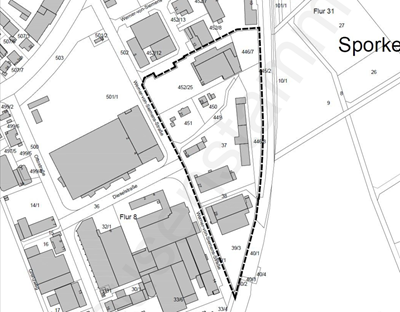 Plan "Neben der Sandkaute"