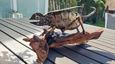 Beispielexponat des Künstlers.