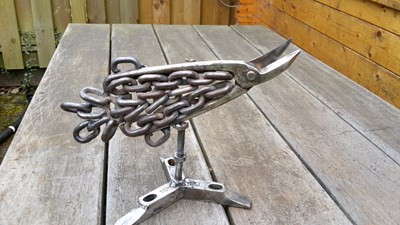 Beispielexponat des Künstlers.