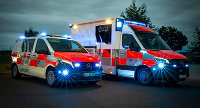 Flotte des Eigenbetrieb Rettungsdienst des Kreises Offenbach (ERD) (Foto: ERD)