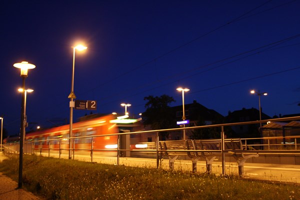 S-Bahn in Heusenstamm.