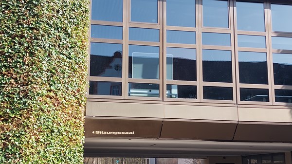 Sitzungssaal im Rathaus.