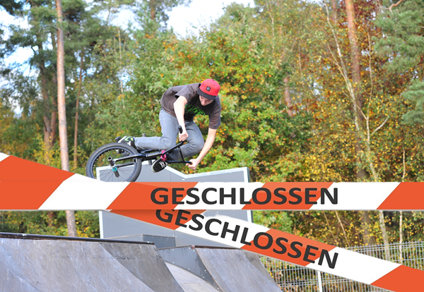 Fotomontage: Skateanlage Heusenstamm