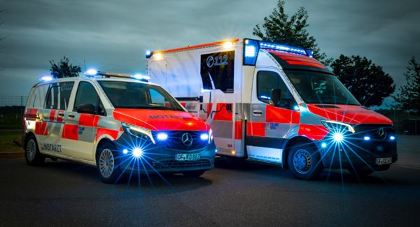 Flotte des Eigenbetrieb Rettungsdienst des Kreises Offenbach (ERD) (Foto: ERD)
