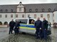 Das Team der Stadtpolizei Heusenstamm. V.l. Andreas Klein, Firat Girbac, Yvonne Conte, Ilir Maxhuni und Stefan Triefenbach.